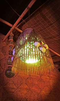 Basket lamp